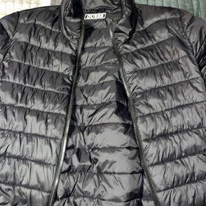 Guess Black Puffer Coat